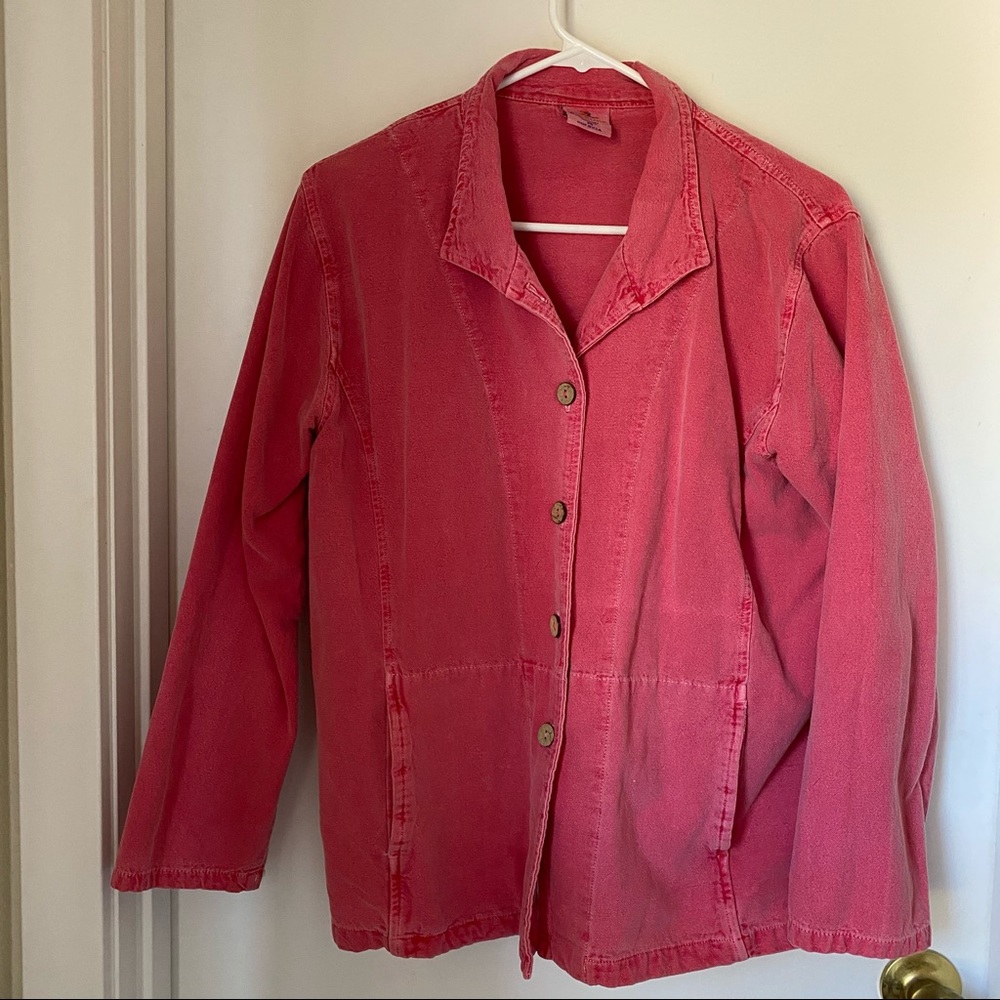 Pink Vintage Shacket